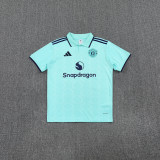 Manchester United Polo Fans Blue 1:1 Quality Soccer Jersey  25-26