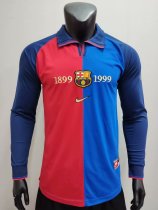 Retro Centennial Barcelona long  Edition 1:1 Quality Soccer Jersey  1899-1999