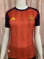 Spain Home Women  Player 1:1 Quality Soccer Jersey 26-27 (2026)