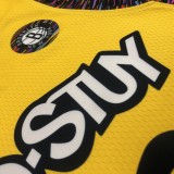 Brooklyn Nets Commemorate Edition Yellow #12 HARRIS 1:1 Quality NBA  Season Jerseys 2020