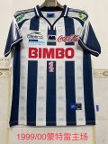 Retro Monterrey Home   1:1 Quality Soccer Jersey  1999-2000