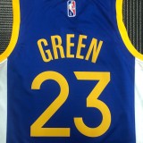 Golden State Warriors Blue #23 CREEN 1:1 Quality NBA Season Jerseys 75 Year