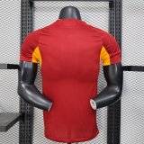 Roma Home Player   1:1 Quality Soccer Jersey   25-26