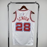 Houston Rockets City Edition  White #28 SENGUN 1:1 Quality NBA  Season Jerseys 2026
