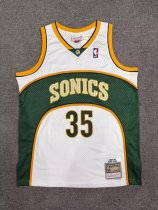 SONICS  Retro White #35 DURANT NBA Jerseys  2026