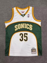 SONICS  Retro White #35 DURANT NBA Jerseys  2026