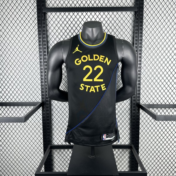 Golden State Warriors BLACK JORDAN #22 WIGGINS  1:1 Quality NBA Season Jerseys 2025