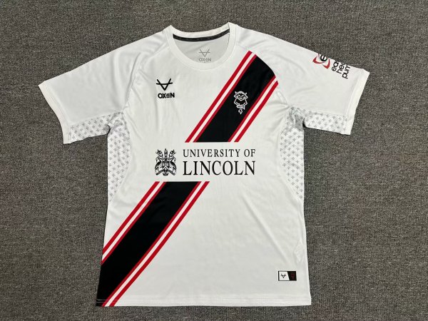 Lincoln City away  Fans  1:1 Quality Soccer Jersey   24-25
