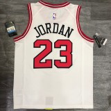 Chicago Bulls White #23 JORDAN 1:1 Quality NBA  Season Jerseys