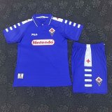 Retro Florence  Home  Kits Suit    1:1 Quality Soccer Jersey   1998-1999