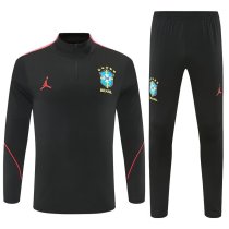 Brazil Training Tracksuit Black (Kids And Man 10-2XL)  1:1  26-27 (2026)