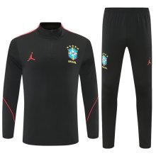 Brazil Training Tracksuit Black (Kids And Man 10-2XL)  1:1  26-27 (2026)