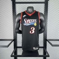 New York Knicks Black #3 IVERSON NBA Jerseys  25-26