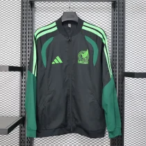 Mexico  Windbreaker  Black 1:1 Quality Soccer Jersey  25-26