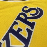 Los Angeles Lakers  75 Year  Yellow #34 O'NEAL   1:1 Quality NBA Season Jerseys 2022