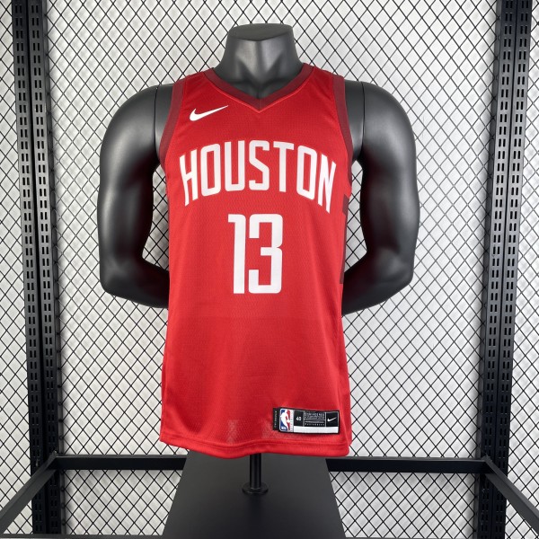 Houston Rockets Reward Edition Red #13 HARDEN 1:1 Quality NBA  Season Jerseys 2019