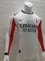 AC Milan Away Long Player 1:1 Quality Soccer Jersey 25-26