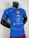 Atletico Madrid  Third Away Player 1:1 Quality Soccer Jersey   25-26