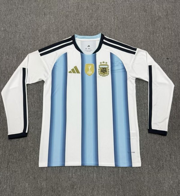 Argentina Home Long Fans 1:1 Quality Soccer Jersey 26-27（2026）
