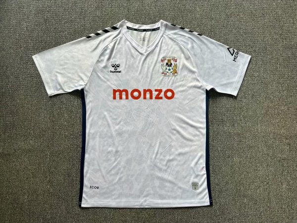 Coventry City away Fans   1:1 Quality Soccer Jersey   24-25
