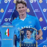 Napoli home 4 champion Player  1:1 Quality Soccer Jersey  23-24