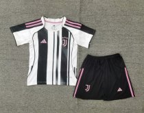 Juventus home Kids 1:1 Quality Soccer Jersey   25-26