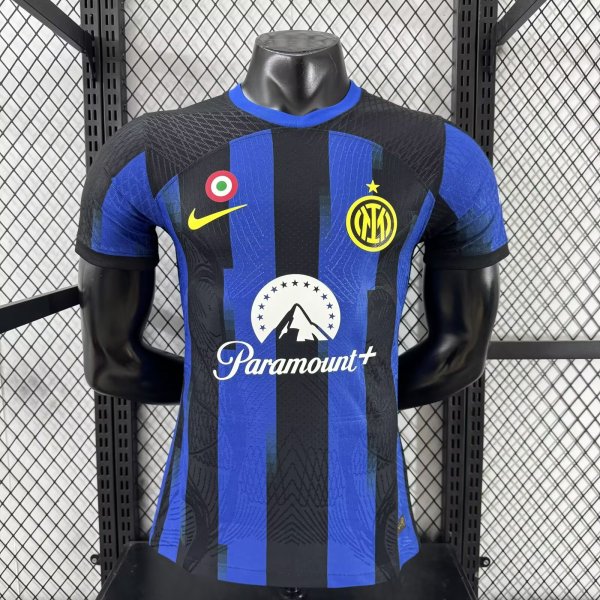 Inter Milan  Home  Player  1:1 Quality Soccer Jersey   24-25