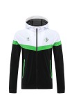Betis Windbreaker Sets With pants  Black 1:1 Quality Soccer Jersey  25-26
