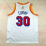 Golden State Warriors  White Kids  #30 CURRY  1:1 Quality NBA Jerseys