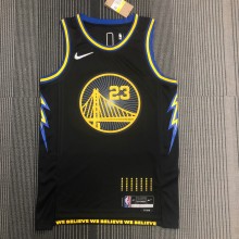 Golden State Warriors Black City Edition #23 GREEN 1:1 Quality NBA Season Jerseys  2022