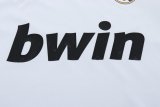 Retro Real Madrid long  home Kids  1:1 Quality Soccer Jersey 2011-2012
