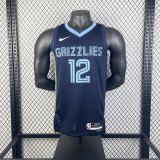 Memphis Grizzlies Blue #12 MORANT 1:1 Quality NBA Jerseys 2023
