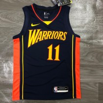 Golden State Warriors  Blue Rookie #11 THOMPSON  1:1 Quality NBA Season Jerseys