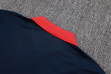 PSG Paris Polo Fans cyan 1:1 Quality Soccer Jersey  25-26