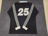 Adidas Clover Long Sleeve T-shirt  Black   Fans 1:1 Quality Soccer Jersey  25-26