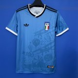 Italy game Special Edition Blue Fans  1:1 Quality Soccer Jersey  25-26
