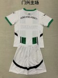 Monchengladbach  Home  kids 1:1 Quality Soccer Jersey   24-25