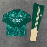 Real Madrid Training Tracksuit Green (Kids And Man 16-2XL)  1:1  25-26