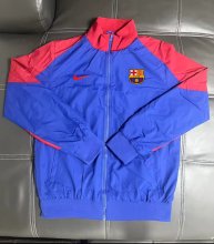Barcelona Windbreaker  Blue 1:1 Quality Soccer Jersey  25-26