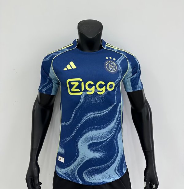 Ajax Away player  1:1 Quality Soccer Jersey   25-26