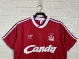 Retro Liverpool home 1:1 Quality Soccer Jersey  1988-1989