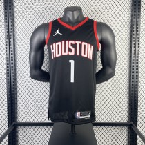 Houston Rockets Black #1 MCGRADY 1:1 Quality NBA  Season Jerseys 2024