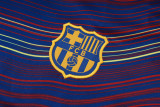 Barcelona Training clothing set Blue Red 1:1 Quality Soccer Jersey  25-26