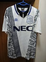 Retro Everton away 1:1 Quality Soccer Jersey  1994-1995