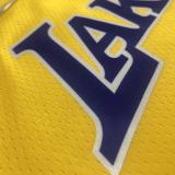 Los Angeles Lakers 75 Year Kobe #24 BRYANT  Yollow NBA Jersey