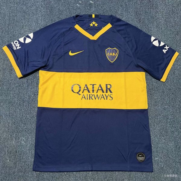 Retro Boca Juniors Home Fans 1:1  Quality Soccer Jersey  2018-2019