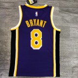 Los Angeles Lakers  75 year Pruple  Kobe #8 BRYANT 1:1 Quality NBA Season Jerseys