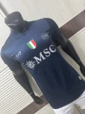 Napoli UEFA Champions League Third Away player  1:1 Quality Soccer Jersey  25-26
