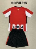 Athletic Bilbao home kids  1:1 Quality Soccer Jersey   24-25