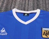 Retro Argentina away Kids 1:1 Quality Soccer Jersey  1986
